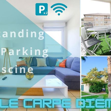 *Le Carpe Diem, Appartement 2 Chambres, Piscine, 2 Parking, Clim* Montpellier Luaran gambar