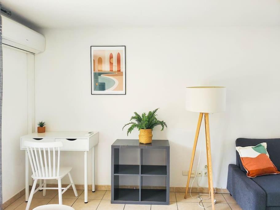 *Le Carpe Diem, Appartement 2 Chambres, Piscine, 2 Parking, Clim* Montpellier Luaran gambar