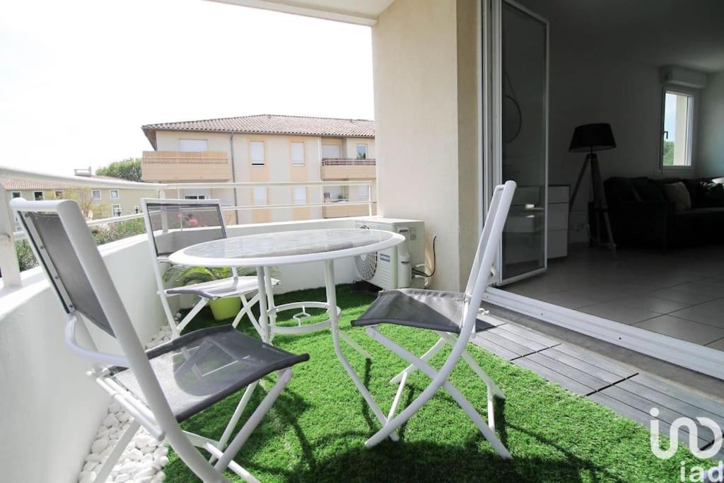 *Le Carpe Diem, Appartement 2 Chambres, Piscine, 2 Parking, Clim* Montpellier Luaran gambar